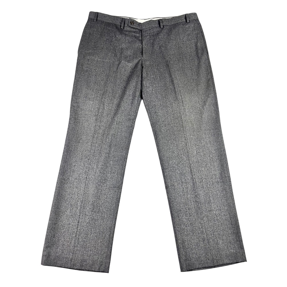Lauren Ralph Lauren Mens Wool Dress Pants 39x30 Charcoal Gray Slacks Business